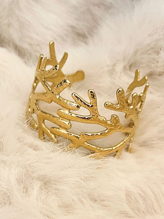 MEA NANI JEWELLERY Armbånd REIN GULLBELAGT ARMBÅND - 18K