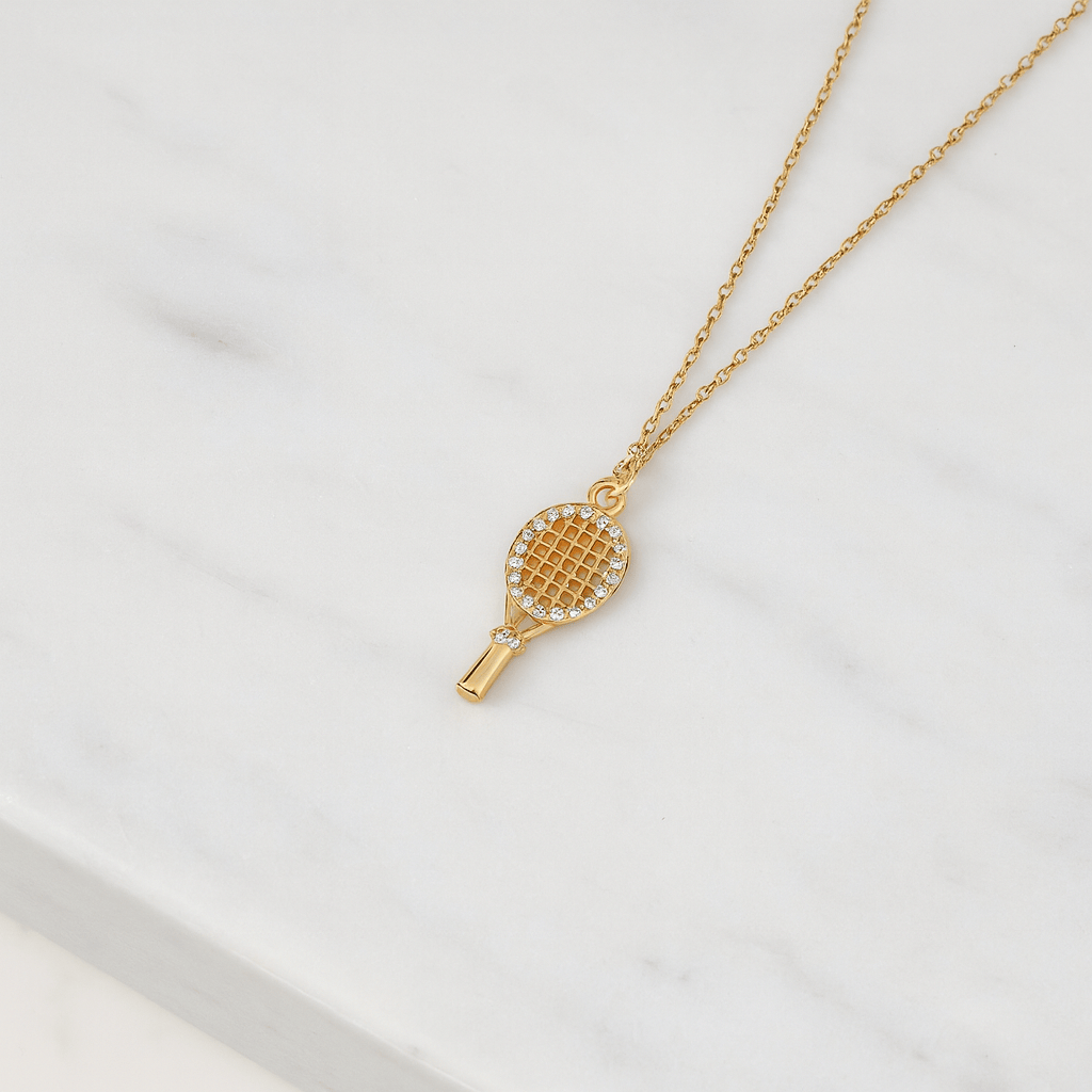 MEA NANI JEWELLERY Halskjede MATCH POINT NECKLACE - 18K gullbelagt