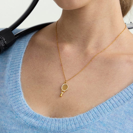 MEA NANI JEWELLERY Halskjede MATCH POINT NECKLACE - 18K gullbelagt