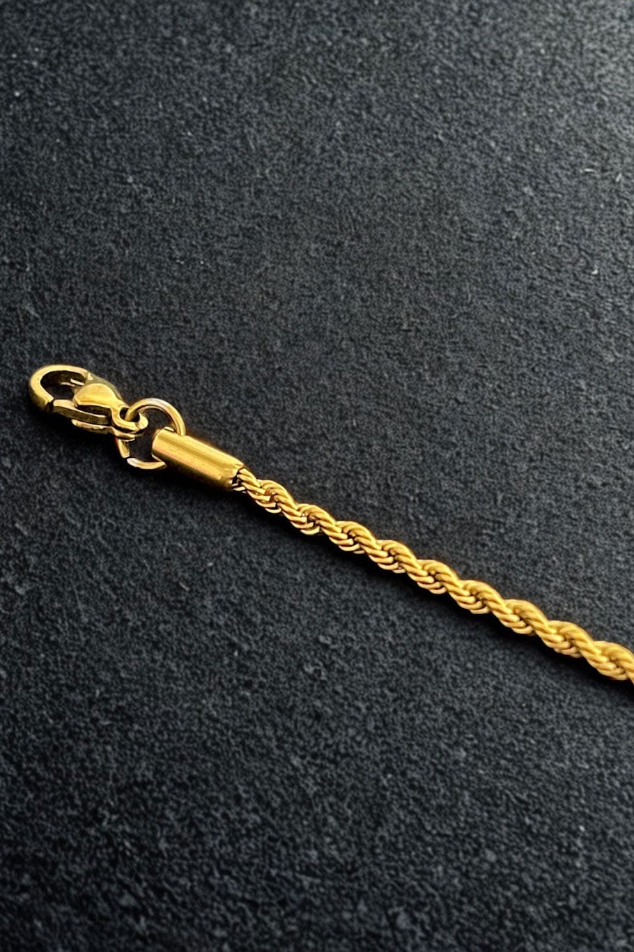 MEA NANI JEWELLERY Herresmykke Tvinnet kjede - 55 cm NORDLYS - Kompass smykke til menn
