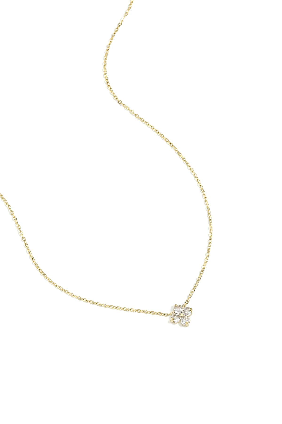 MEA NANI JEWELLERY Halskjede FAYE Necklace – 14K gullbelagt halskjede