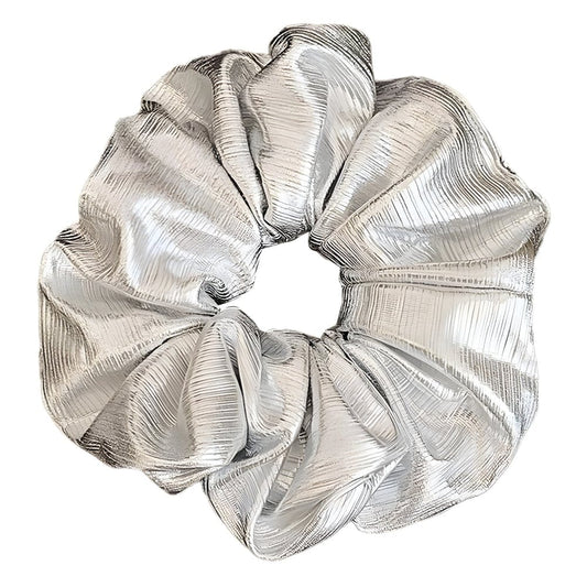 MEA NANI JEWELLERY Scrunchie SILVER SHINE SCRUNCHIE - sølv