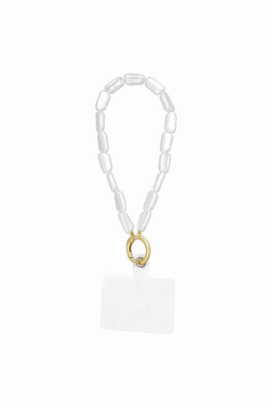 MEA NANI JEWELLERY Tilbehør mobiltelefon HÅNDLEDDSREM MED FESTEBRIKKE - Perle