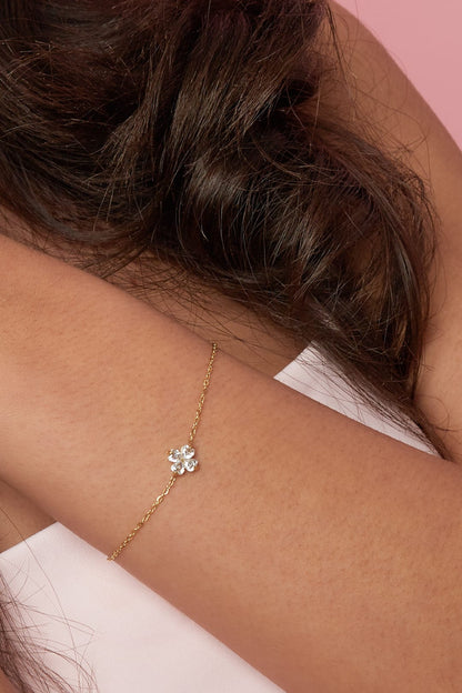 MEA NANI JEWELLERY Armbånd FAYE Bracelet – 14K gullbelagt armbånd