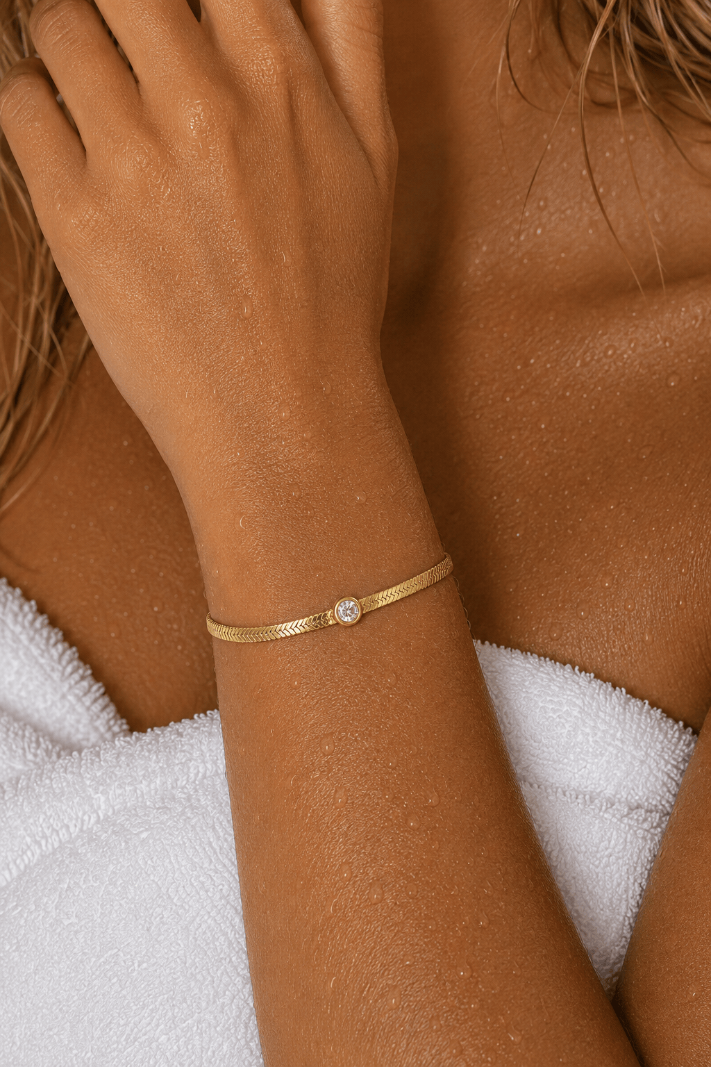 MEA NANI JEWELLERY Armbånd COPENHAGEN ARMBÅND - GULLBELAGT (14K)