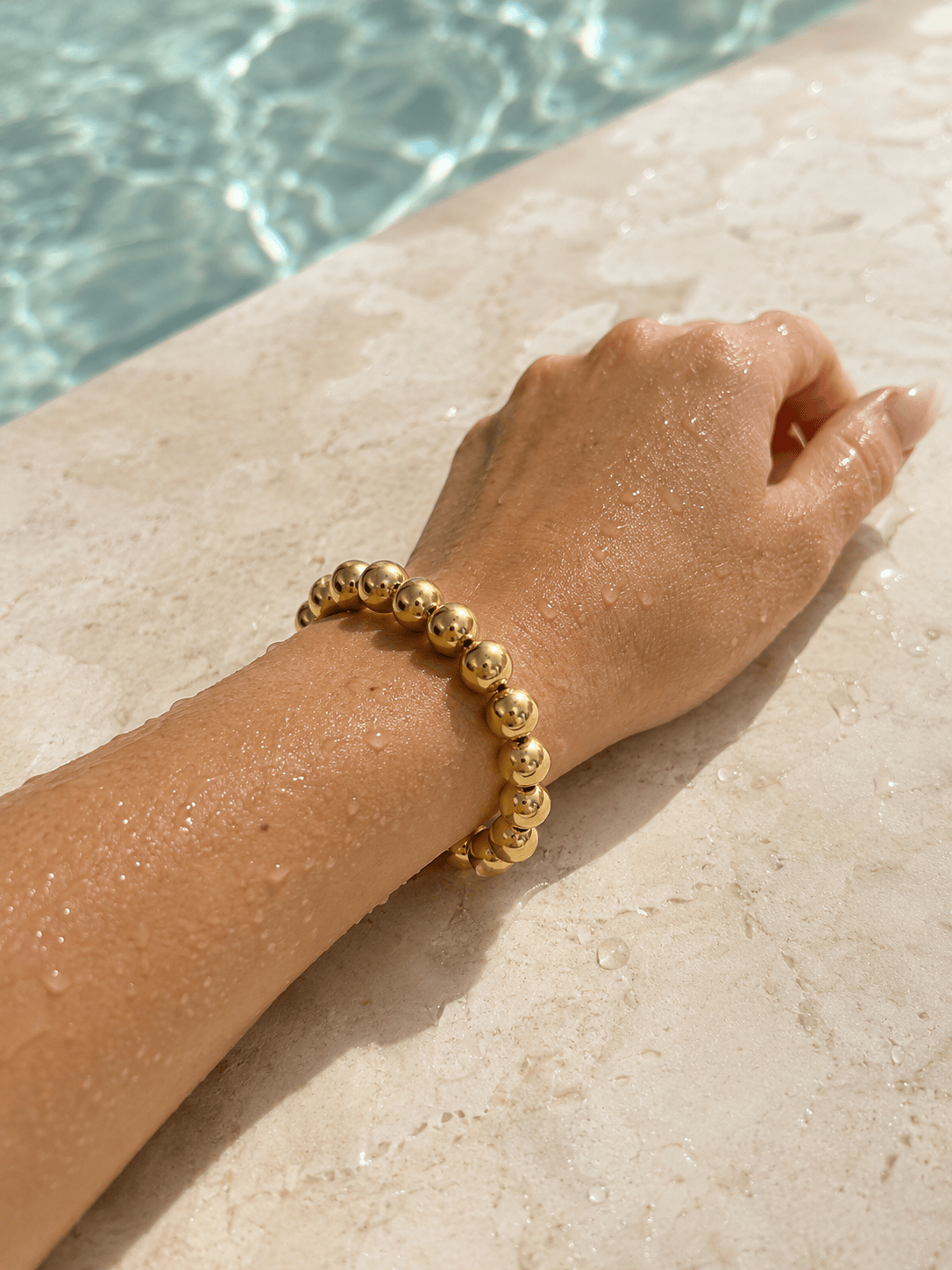 MEA NANI JEWELLERY Armbånd Gull GOLDEN HARMONY BRACELET - 14K gullbelagt