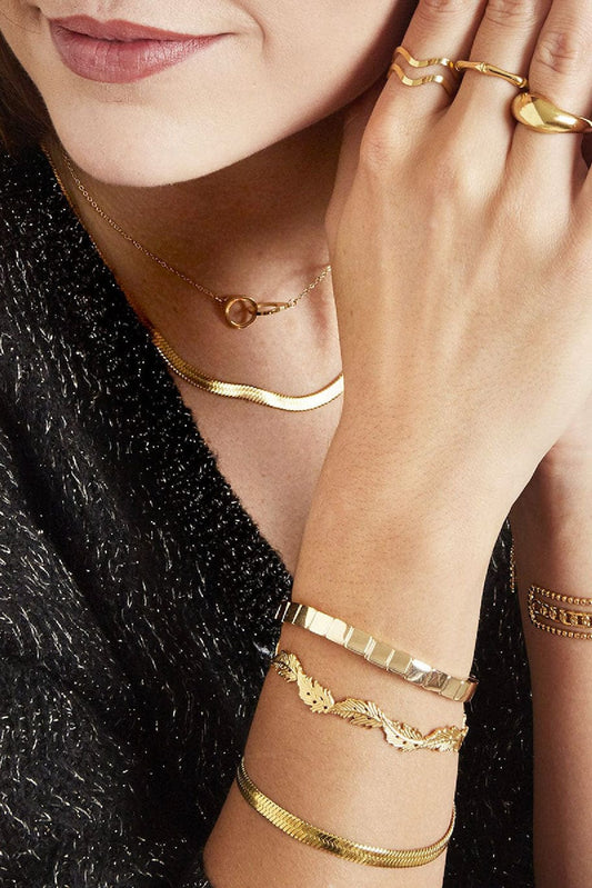 MEA NANI JEWELLERY Armbånd Gull LONDON ARMBÅND - GULL - GULLBELAGT (14k)