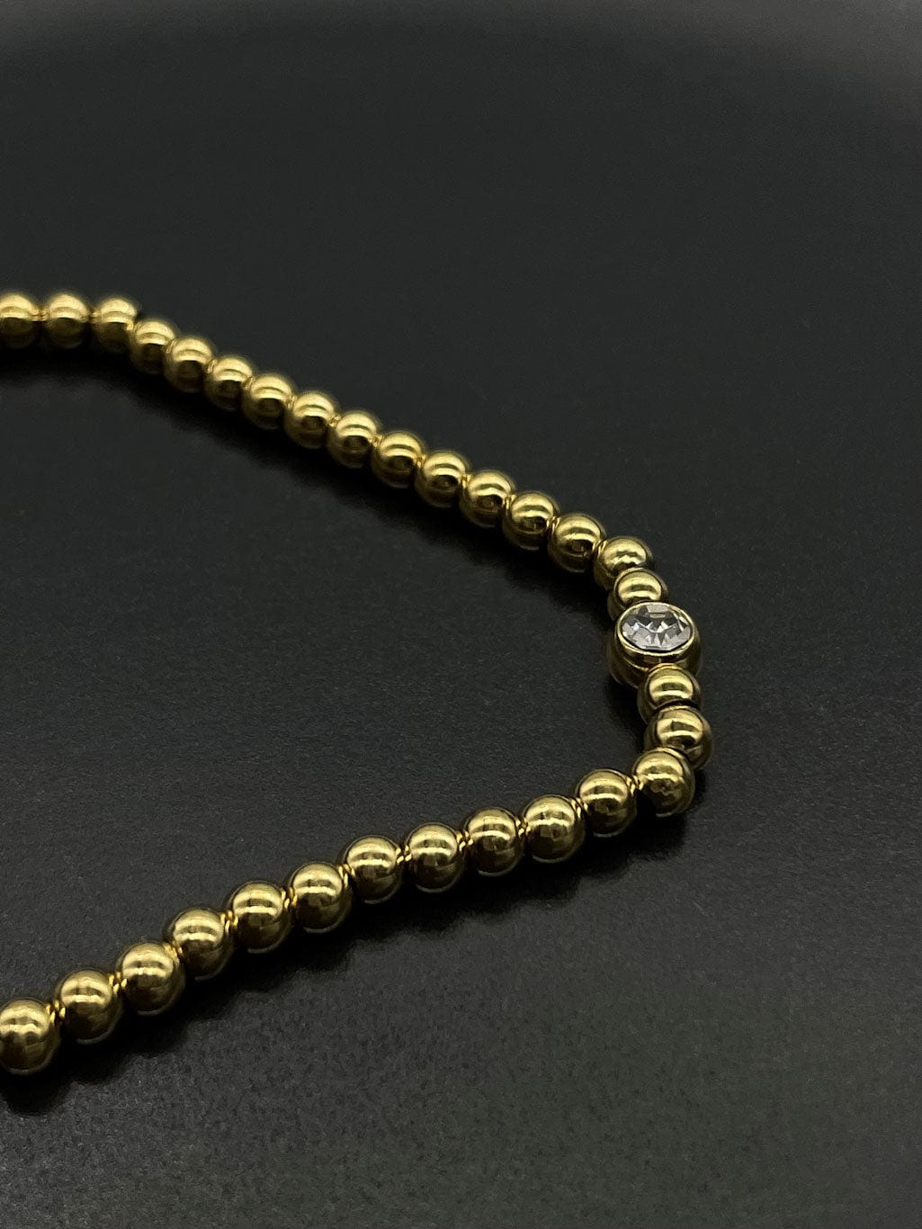 MEA NANI JEWELLERY Armbånd HELENE PERLEARMBÅND I GULL  - 18K GULLBELAGT