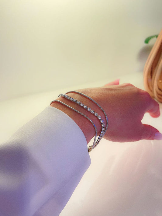 MEA NANI JEWELLERY Armbånd Sølv VENICE ARMBÅND SØLV