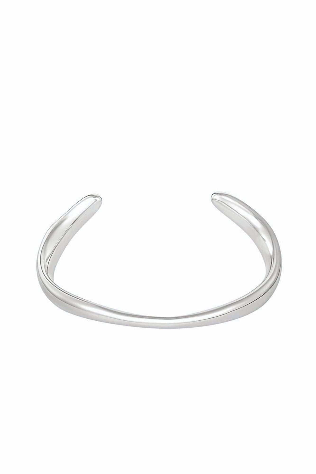 MEA NANI JEWELLERY Armbånd Sølv WAVE ARMBÅND – KIRURGISK STÅL (SØLV)