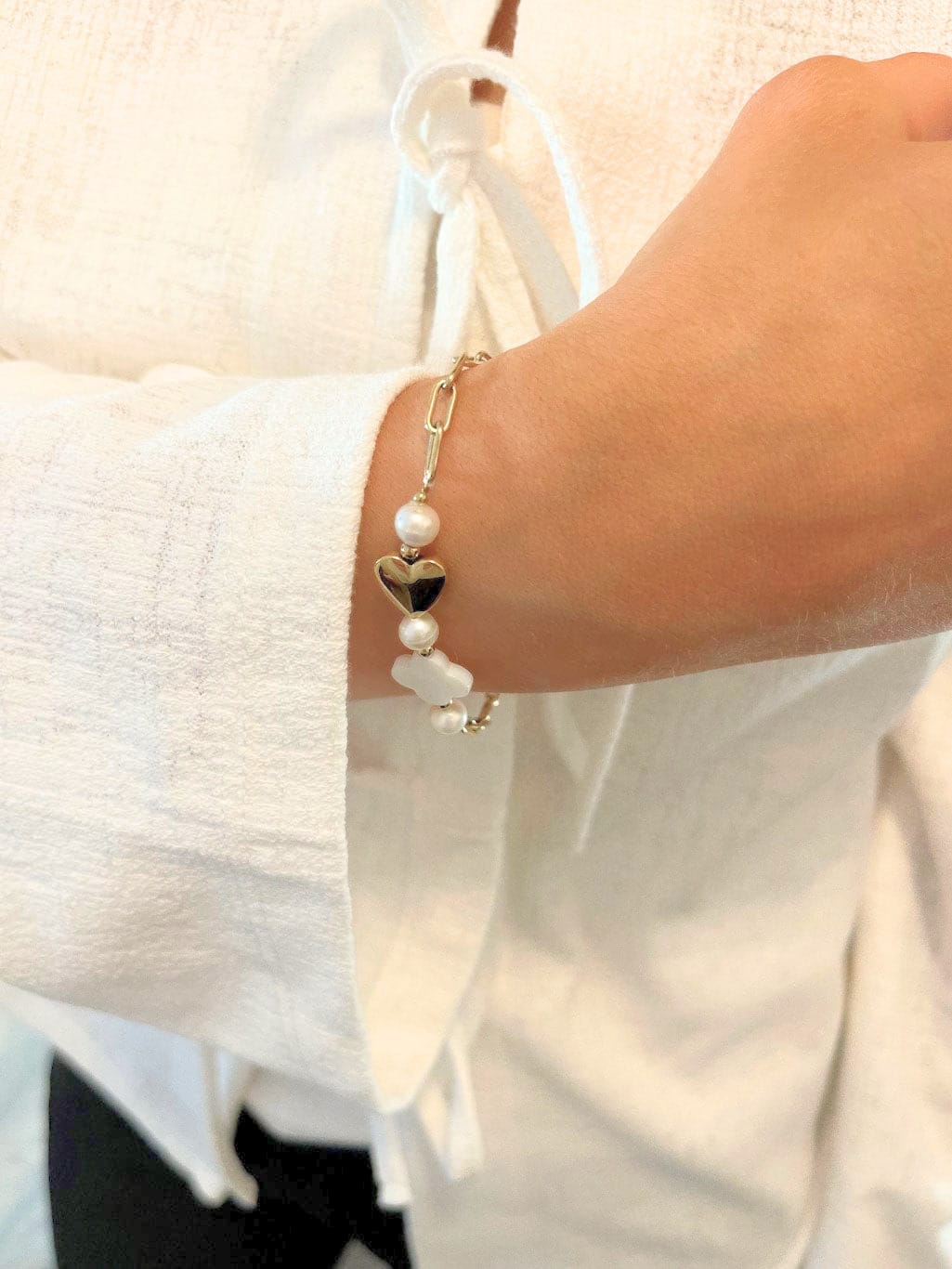 MEA NANI JEWELLERY Armbånd STEPHANY ARMBÅND - GULLBELAGT (14K)