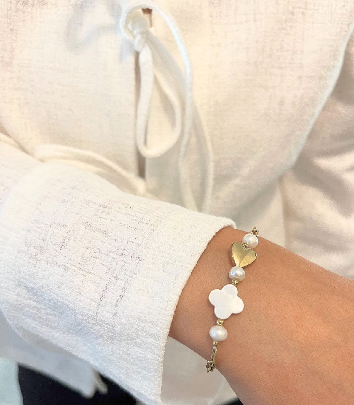 MEA NANI JEWELLERY Armbånd STEPHANY ARMBÅND - GULLBELAGT (14K)