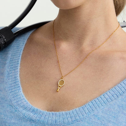 MEA NANI JEWELLERY Halskjede MATCH POINT NECKLACE - 18K gullbelagt