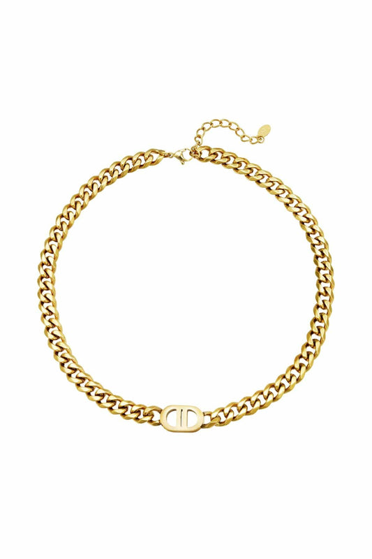 MEA NANI JEWELLERY Halskjede SOHO GULLBELAGT HALSKJEDE (14K)