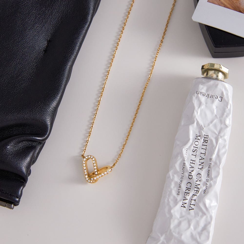 MEA NANI JEWELLERY Halskjede STAY LINKED – 18k gullbelagt halskjede