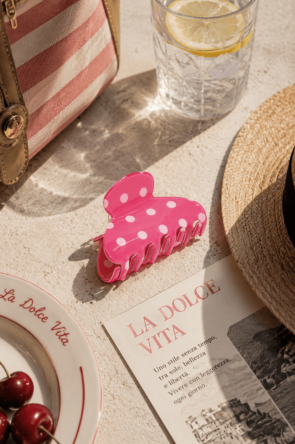 MEA NANI JEWELLERY Hårklype PINK GELATO HAIR CLIP