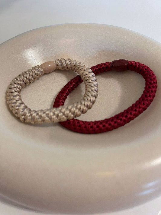 MEA NANI JEWELLERY Hårstrikk Flerfarget Hårstrikk - 2 pakning