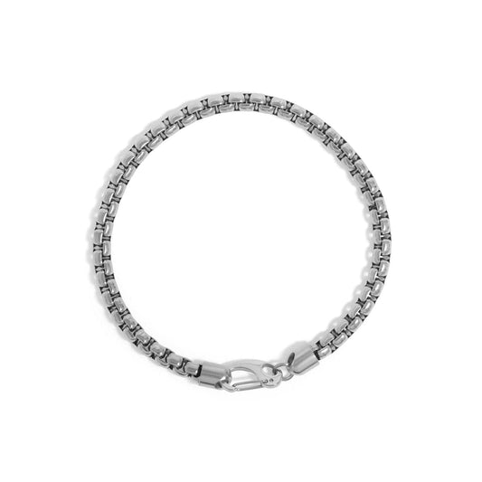 MEA NANI JEWELLERY Herrearmbånd THE RIVEN CHAIN BRACELET – Herrearmbånd i kirurgisk stål