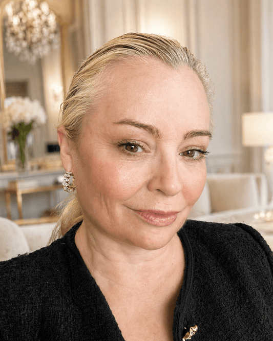 MEA NANI JEWELLERY Hoops med glitrende steiner STARDUST HOOPS – 18K gullbelagte hoop-øredobber med marquise CZ-stener