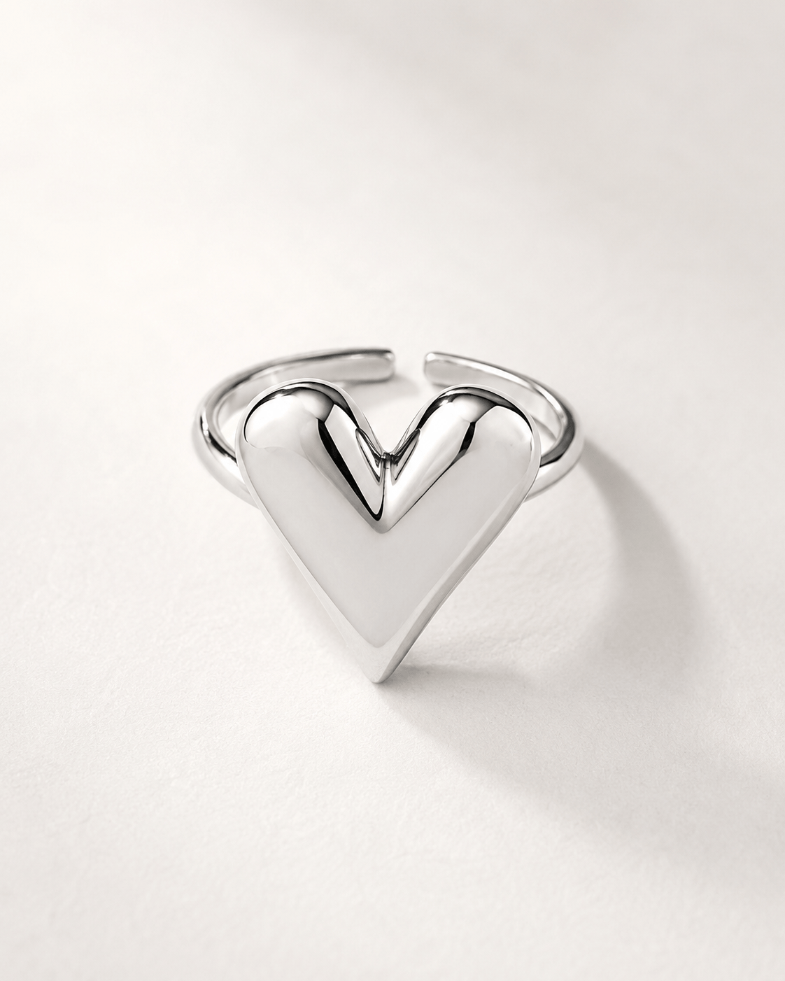 MEA NANI JEWELLERY Justerbar ring Default WILD HEART RING – kirurgisk stål, justerbar