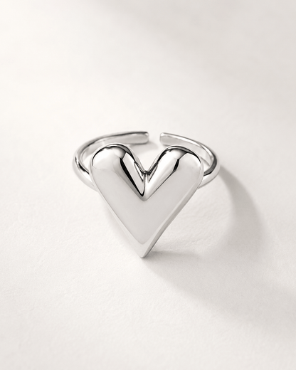 MEA NANI JEWELLERY Justerbar ring Default WILD HEART RING – kirurgisk stål, justerbar