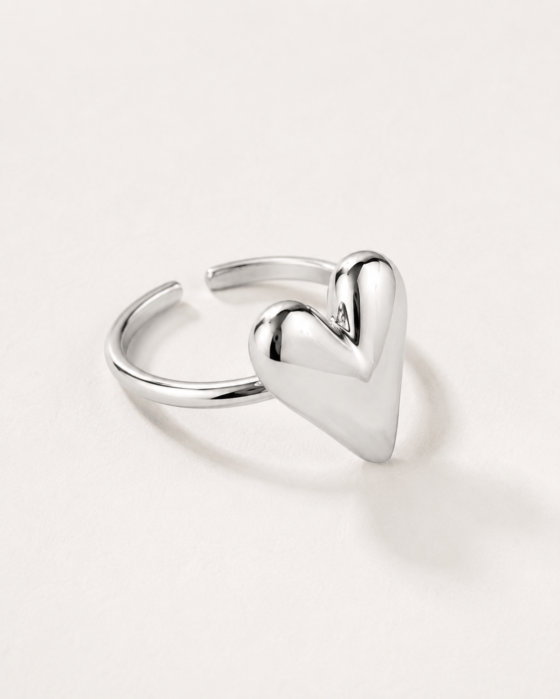 MEA NANI JEWELLERY Justerbar ring Default WILD HEART RING – kirurgisk stål, justerbar