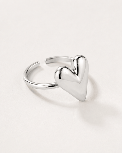MEA NANI JEWELLERY Justerbar ring Default WILD HEART RING – kirurgisk stål, justerbar