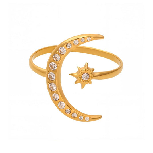 MEA NANI JEWELLERY Justerbar ring MOONLIGHT RING