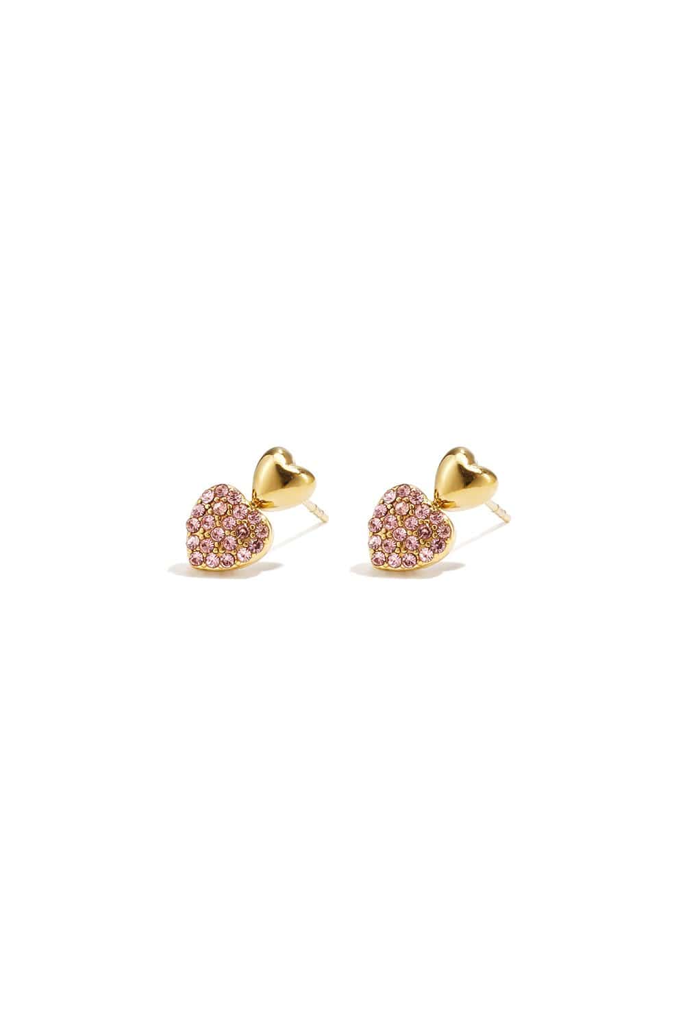 MEA NANI JEWELLERY Lys rosa SHE’S GOT A CRUSH STUDS