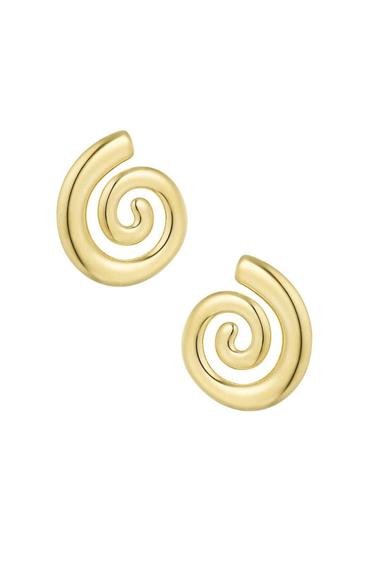 MEA NANI JEWELLERY Øredobber Gull OSEANIC GULLBELAGTE ØREDOBBER