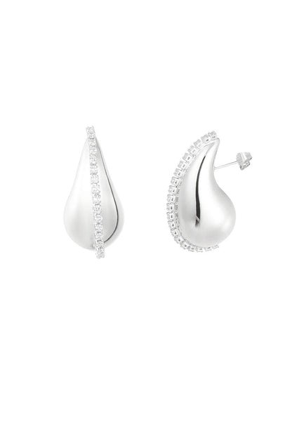 MEA NANI JEWELLERY Øredobber RIVIERA RADIANCE ØREDOBBER - SØLV (GULLBELAGT 14K)