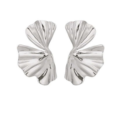 MEA NANI JEWELLERY Øredobber Sølv MIDNIGHT SILVER - Statement øredobber