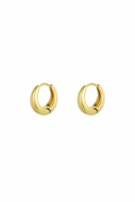 MEA NANI JEWELLERY Øreringer SOFI HOOPS – 14K ekte gullbelagt