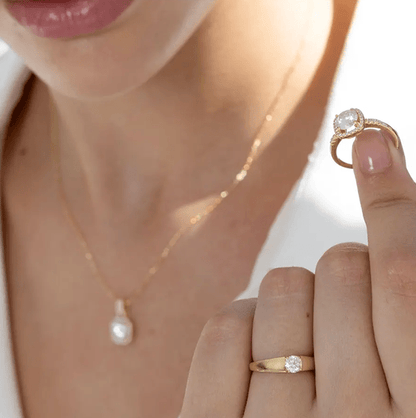 Pandora silver and gold ring on sale