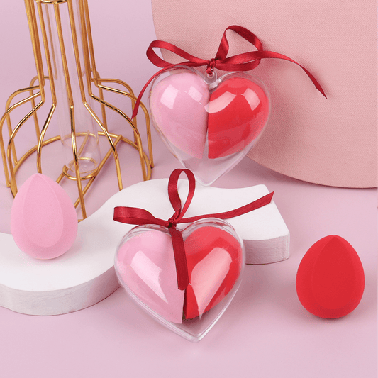 MEA NANI JEWELLERY Sminkesvamp SMINKESVAMPER I GAVEBOKS  2-PACK