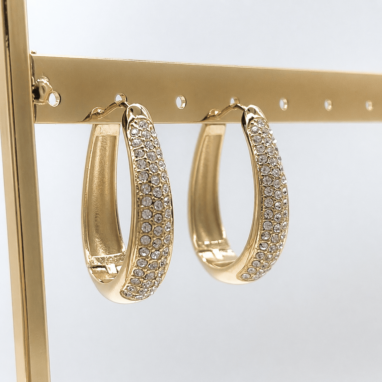 MEA NANI JEWELLERY Store hoops Gull SOPHIA HOOPS – 14k gullbelagte øreringer