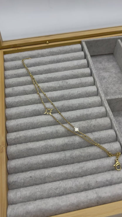 LYRA - 14K gullbelagt armbånd